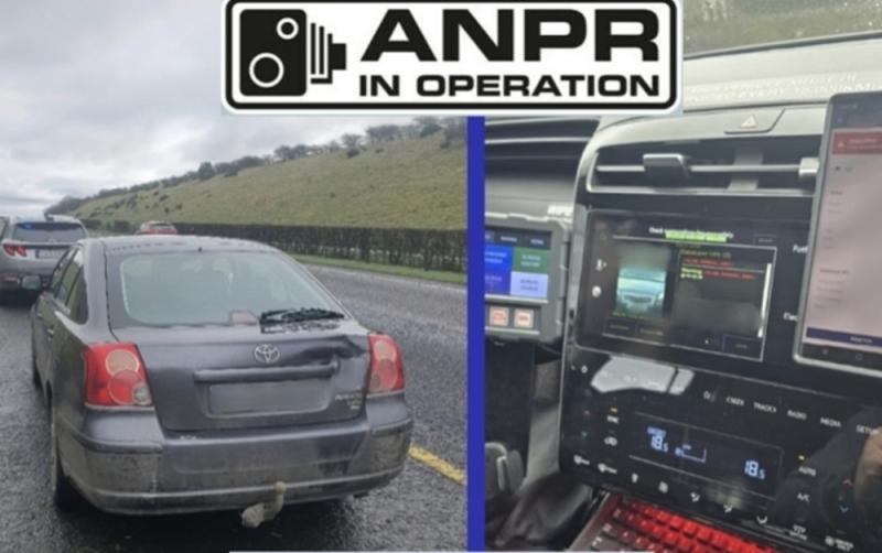 Disqualified driver arrested and car seized on busy Irish motorway 