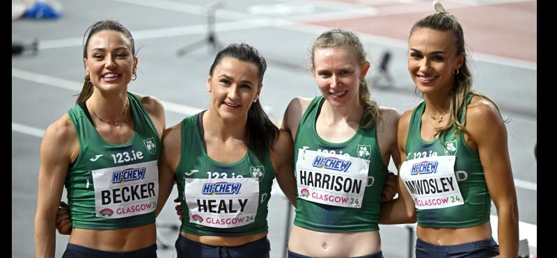 Fifth place finish for Tipperary's Sharlene Mawdsley and Irish women's relay team in world final