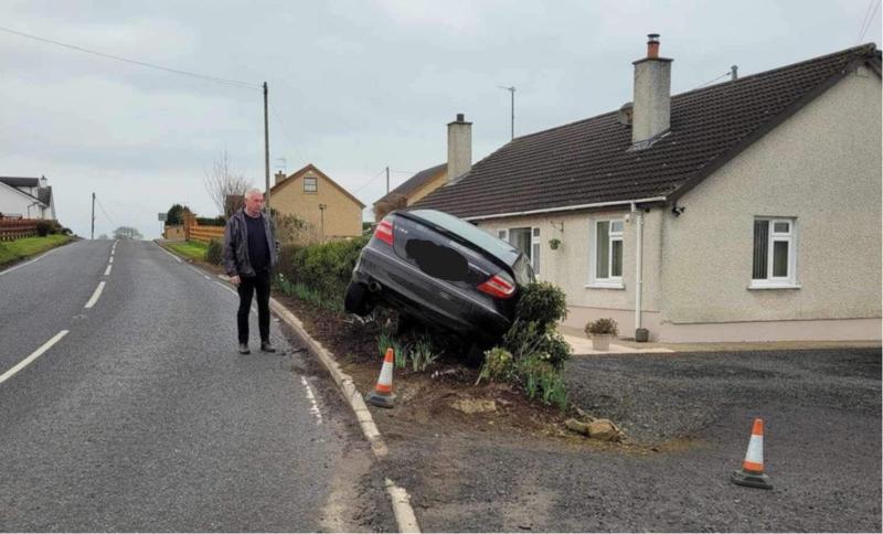 Frightened pensioner fears for her life after two crashes outside Derry home in 72 hours