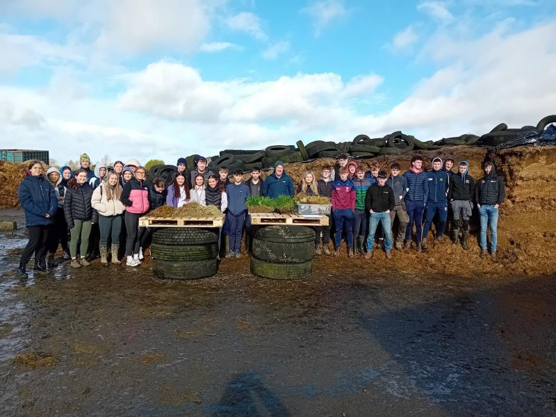 Tipperary students visit demo farm in neighbouring county