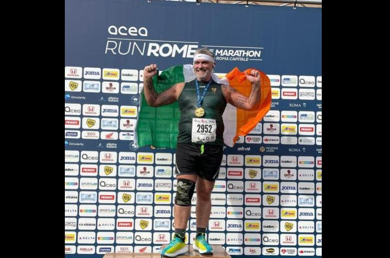 Richie McGrath completes Rome Marathon for a very worthy cause in Tipperary 
