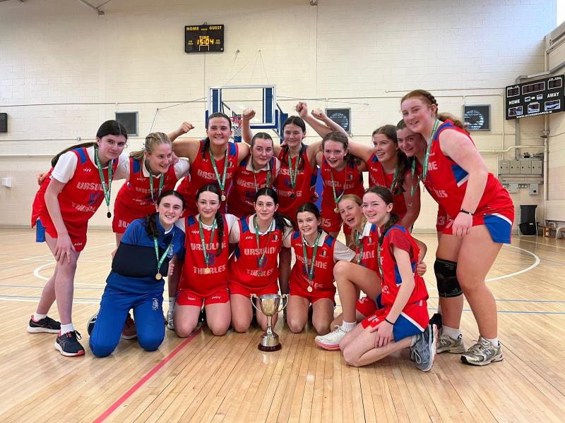 Ursuline beat Cashel Community School to become south-east basketball champions