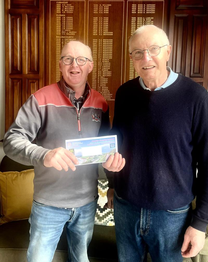 Many Tipperary golfers will join in congratulating Anthony over in Dungarvan Golf Club