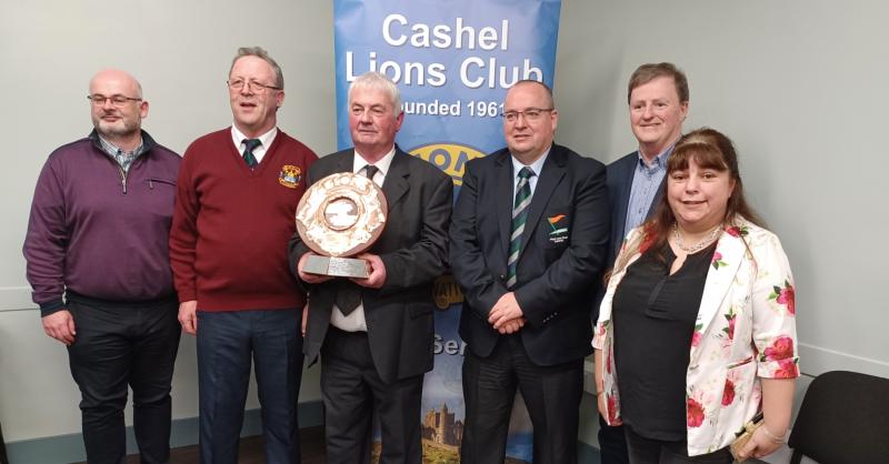 Prestigious annual award in Tipperary: Jimmy O’Neill honoured with Cashel Person of Year