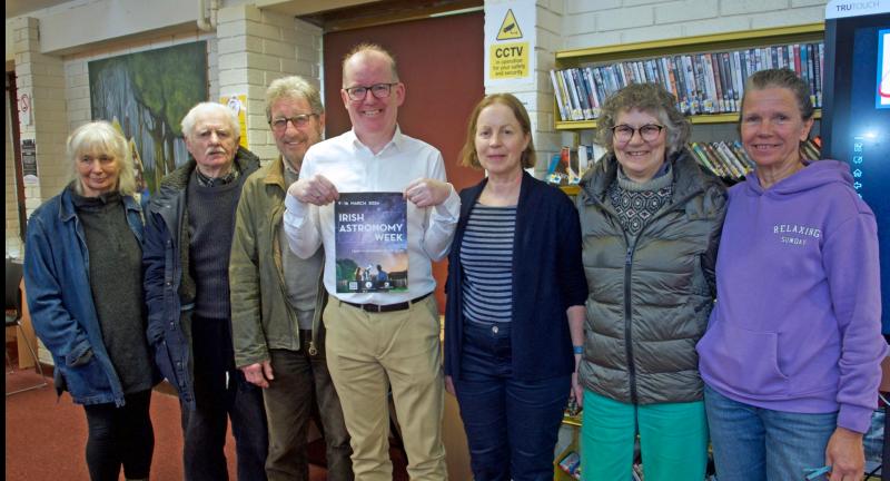The whole of the Moon was explored at Carrick-on-Suir Library talk 
