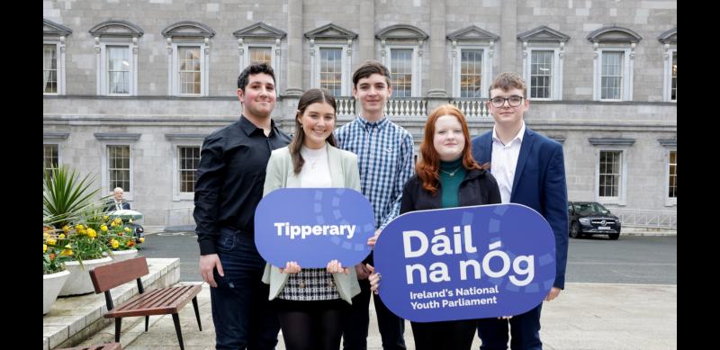 Five young people from Tipperary travel to Dáil na nÓg 