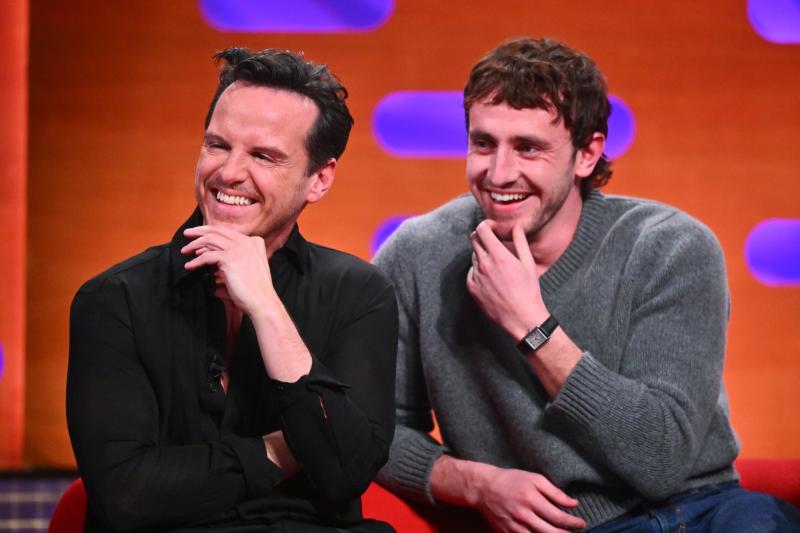 Andrew Scott thanks Paul Mescal for ‘wonderful friendship’