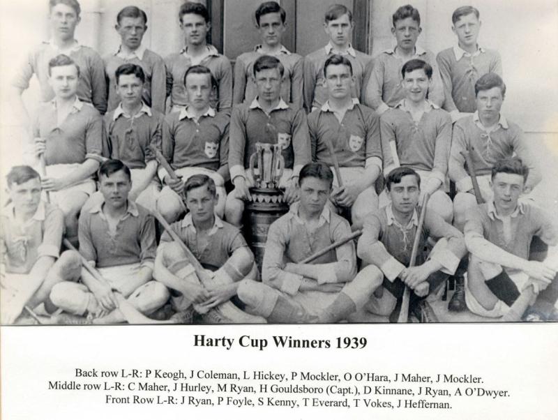 Thurles school pay tribute to 1939 Harty Cup winner who passed away recently