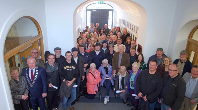 Clancy Brothers' musical legacy celebrated at Carrick-on-Suir reception for 56 US visitors