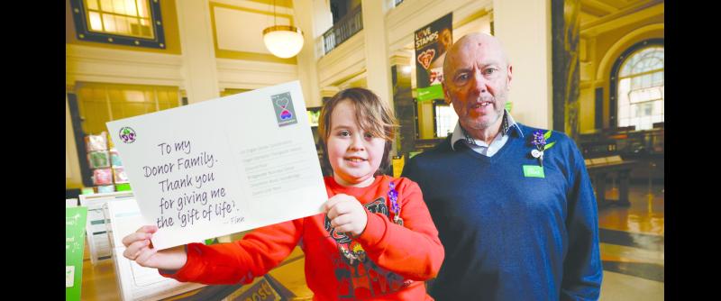 Tipperary boy Finn O'Shea is living proof of the great success of organ donation
