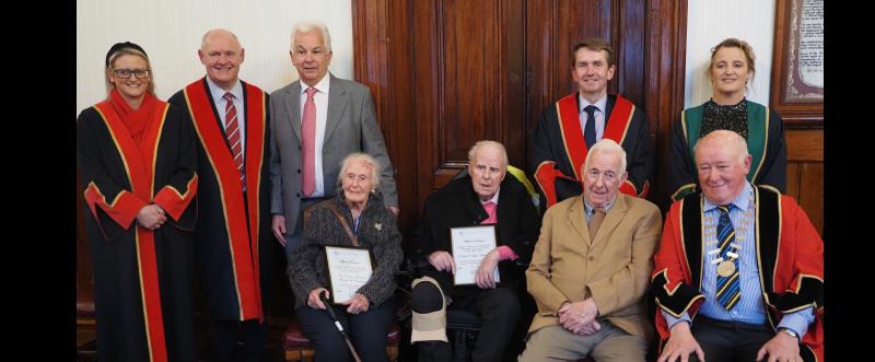 Clonmel Historical and Archaeological Society granted a civic honour