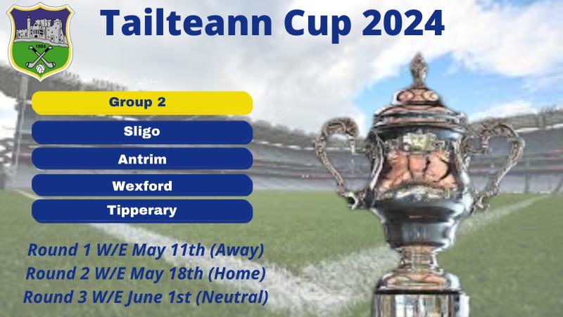 Tipperary footballers opponents known for the Tailteann Cup 