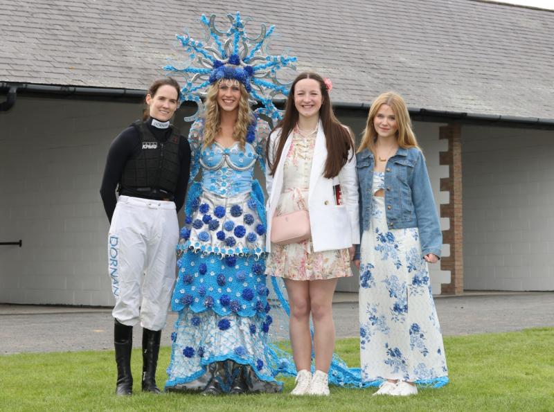 Rachael Blackmore and Honeysuckle inspire Junk Kouture competition entry by Ursuline Thurles pupils 