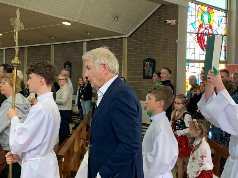 Special Mass to welcome the relics of two Polish Martyrs well attended 