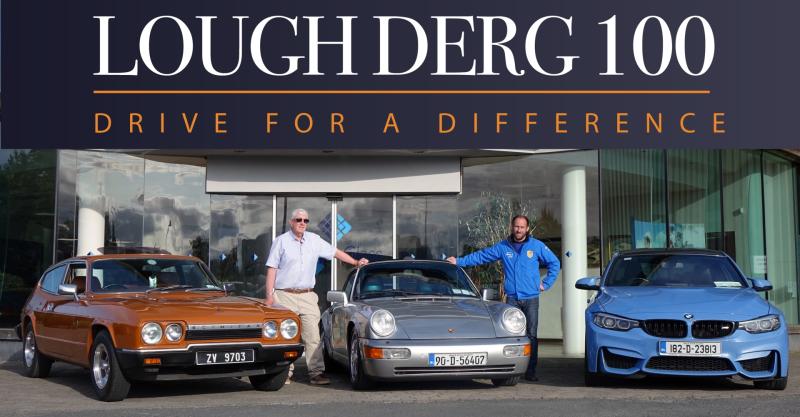The Lough Derg 100 charitable car event takes a scenic loop of the lake! 