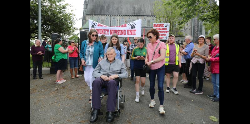 Nenagh Protestor - 'All I can say is you have blood on your hands if he should die'