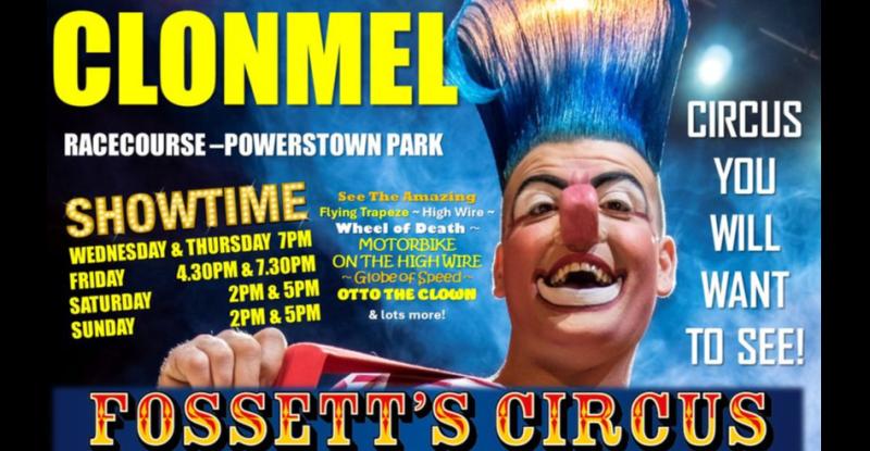 The circus is coming to Tipperary's largest town this week