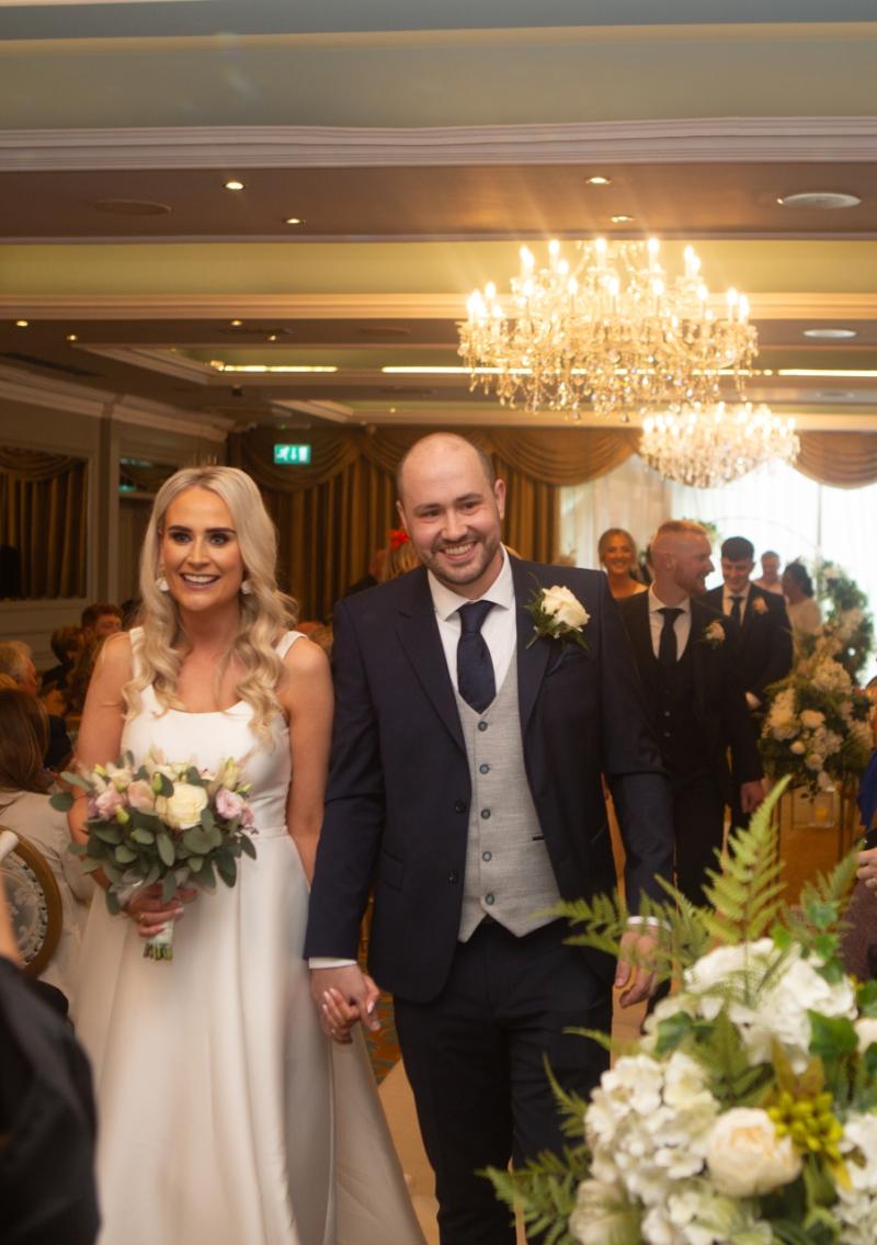 Newly weds in Tipperary - Cliona and Paddy tie the knot