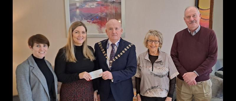 Lions club in Tipperary makes generous donation to Barnardos