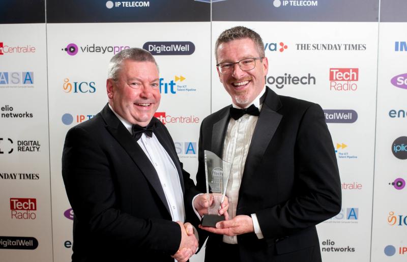 Tipperary man wins CIO of the Year at Tech Excellence Awards