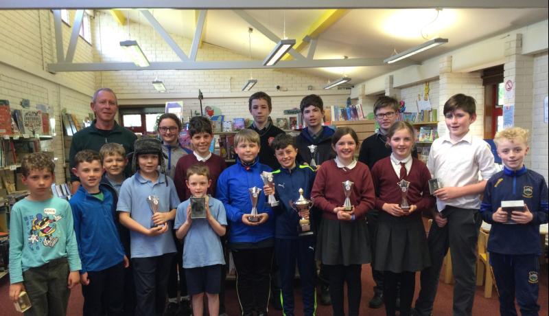 Carrick-on-Suir Library's young chess players end their season with an awards ceremony 