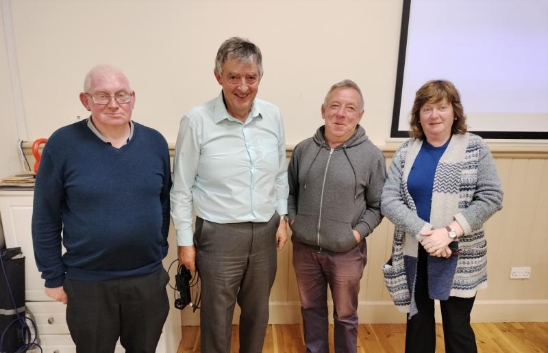 Historian presents Irish history lecture to local historical society