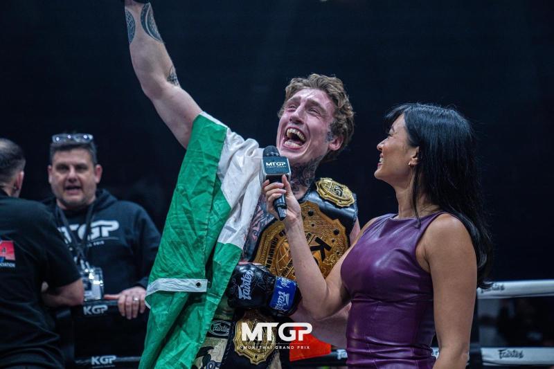 Tipperary’s Ciaráin Shanahan is King of the Muay Thai world 