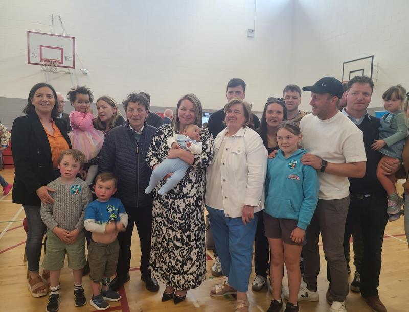 PICTURE: A proud moment for a proud Drombane woman as Peggy Ryan wins her seat! 