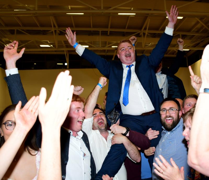  Newcomer John O’Heney wins  the race in Cashel-Tipperary LEA with massive vote
