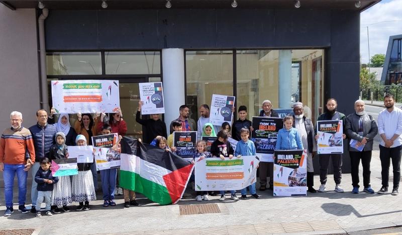 Thurles Islamic Community Centre thanks Ireland for recognising Palestine