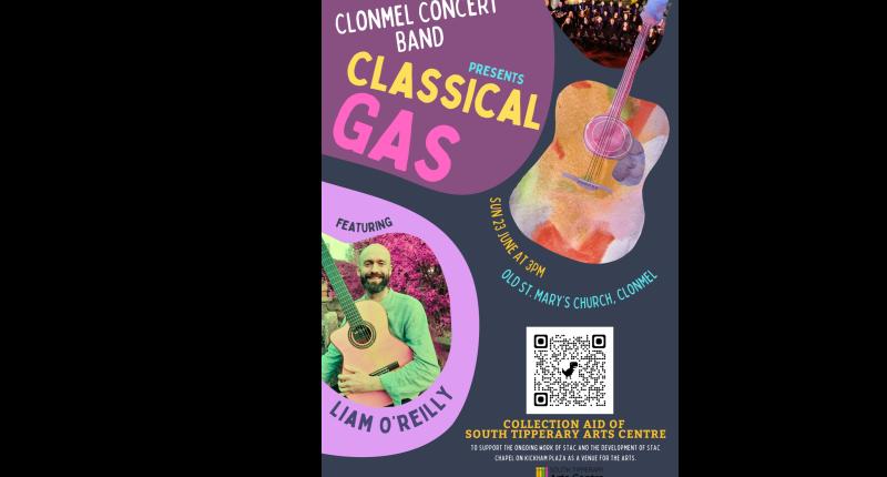 Award-winning 45-piece concert band to give a recital in a Tipperary church