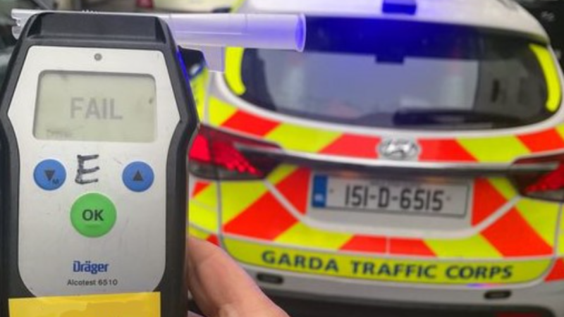 Gardaí arrest drunk driver after discovering car tax expired over 470 days ago
