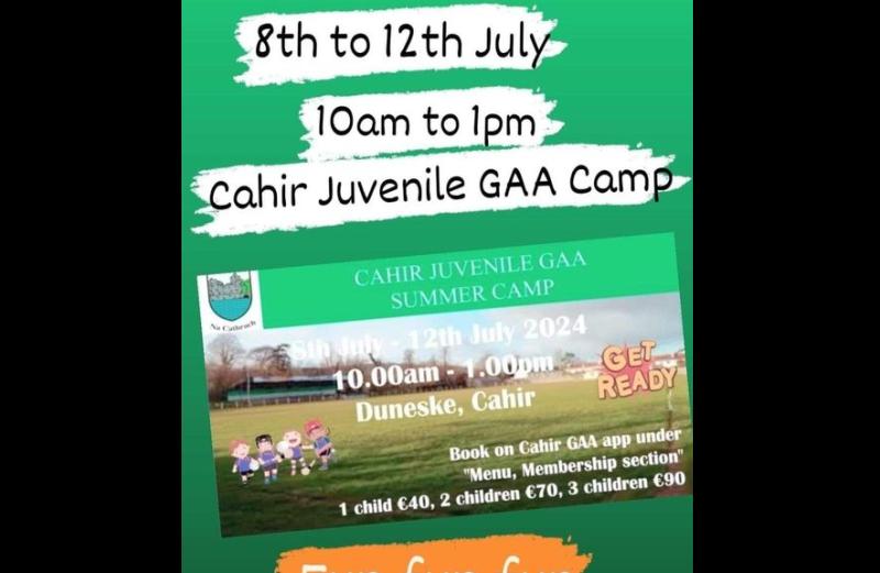 Great fun in store for juvenile players at Tipperary GAA club