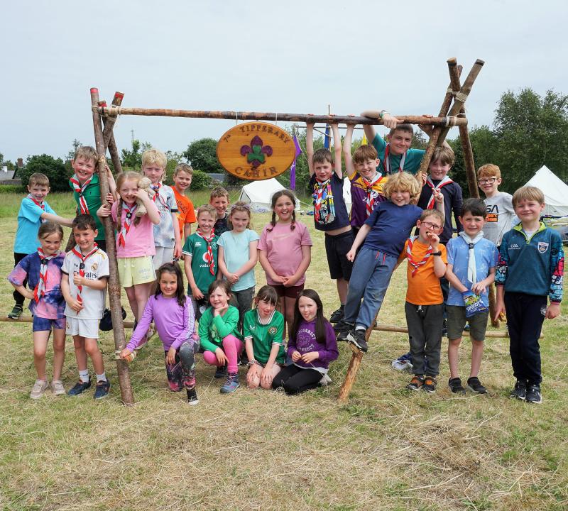 Seventh Tipp Scout Group camp out