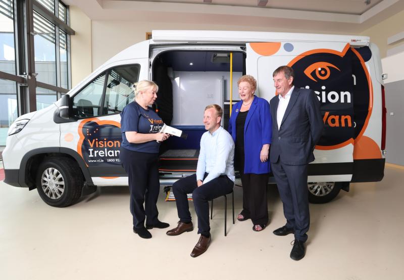 Tipperary legend launches 'The Vision Van' which combats preventable blindness across Ireland
