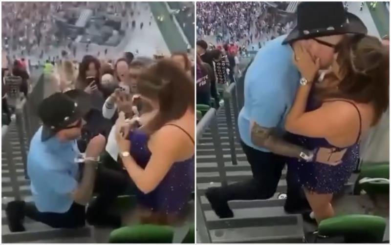 WATCH: It’s a Cahir Love Story as Tipperary couple gets engaged at Taylor Swift concert
