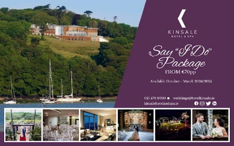 Recently engaged? Say 'I do' at the luxurious Kinsale Hotel & Spa