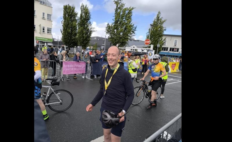 Tipperary man raised €2,000 on 170 kilometres charity cycle in Kerry