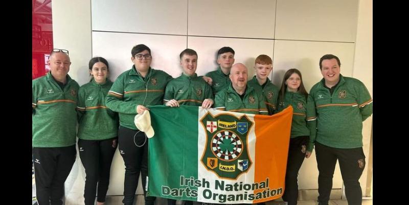 Tipperary players on Irish darts team at European Cup event in Latvia