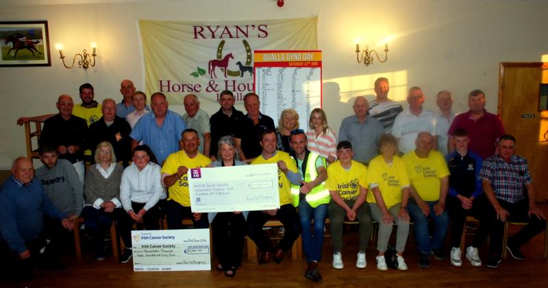 Local Tipperary organisation make generous donation to Irish Cancer Society