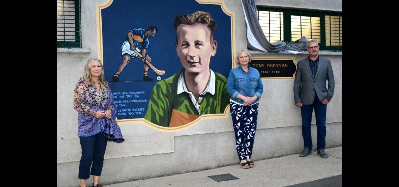 Tipperary GAA club honours four-time All-Ireland winner with mural at club grounds