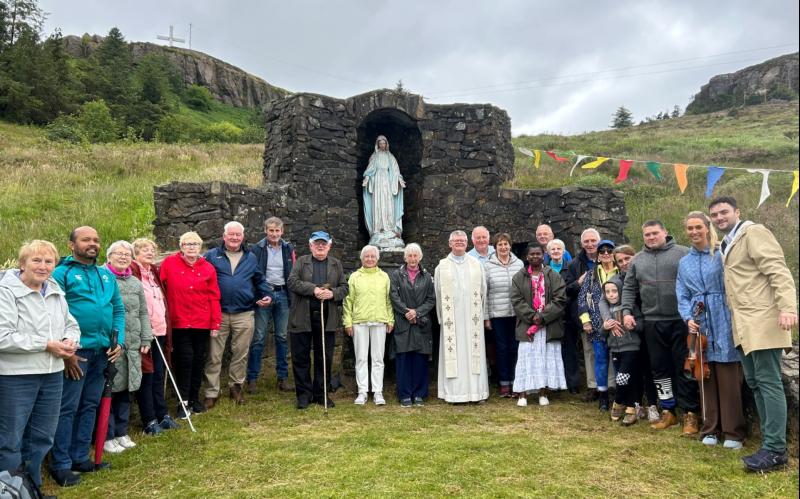 Tipperary group hold special mass at iconic Tipperary location