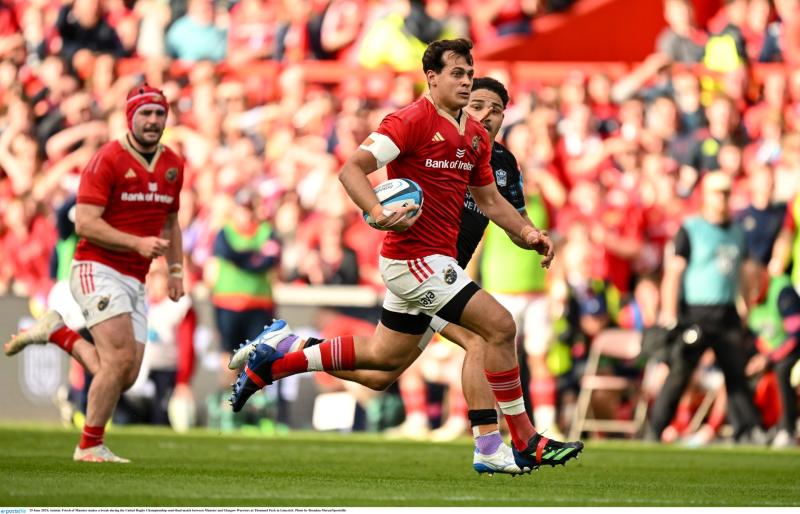 One new signing for Munster rugby as the preseason training gets underway 