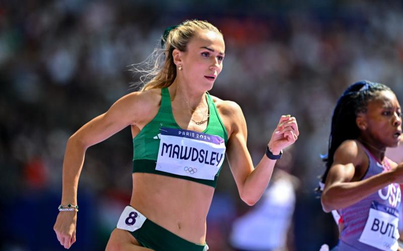 Sharlene Mawdsley must race again after finishing fourth in 400m heat at the Paris Olympics