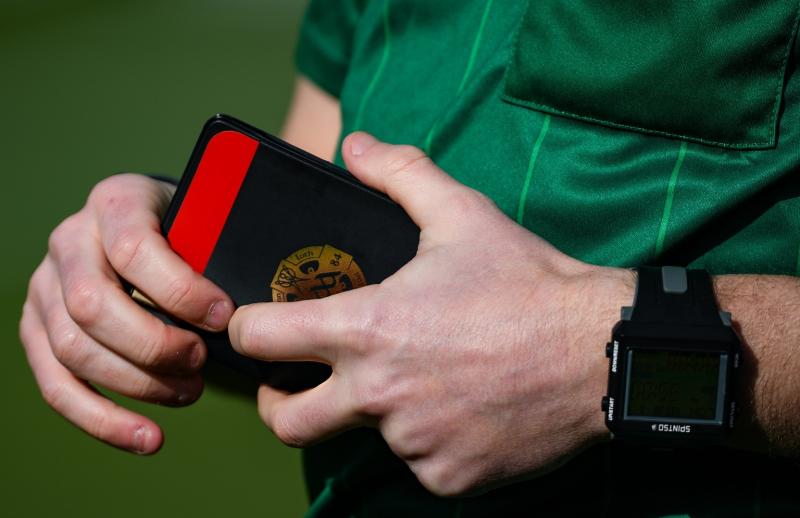 Carnage in Tipperary club game on Wednesday evening  as six red cards are brandished 