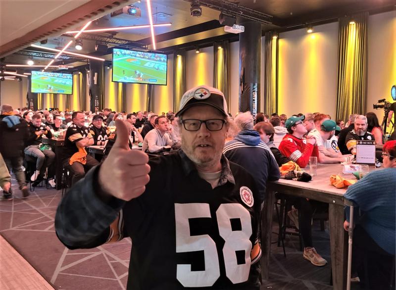 American Football feast on Irish television as the Pittsburgh Steelers games are televised 