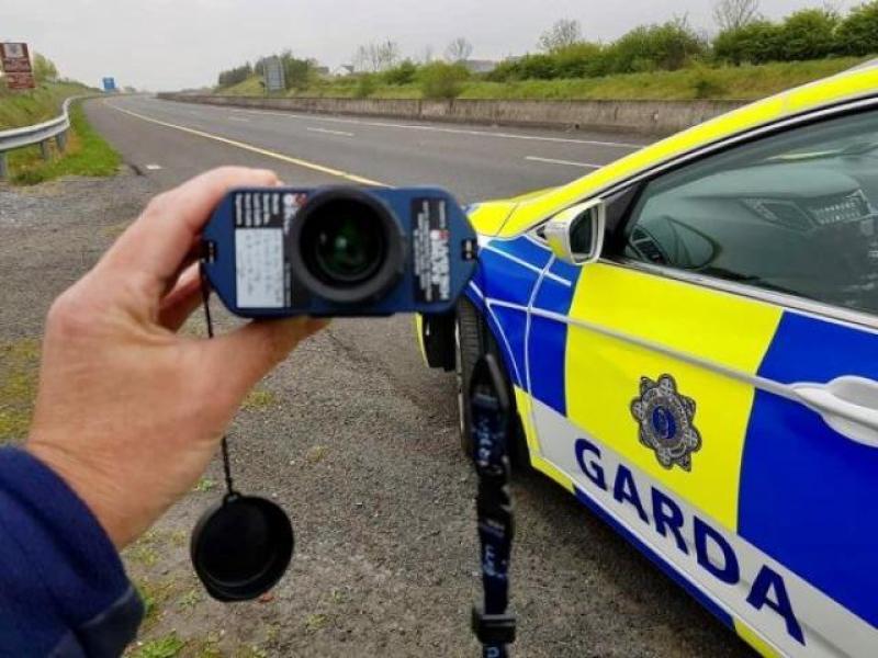 Gardaí arrest driver clocked doing more than double the speed limit in broad daylight