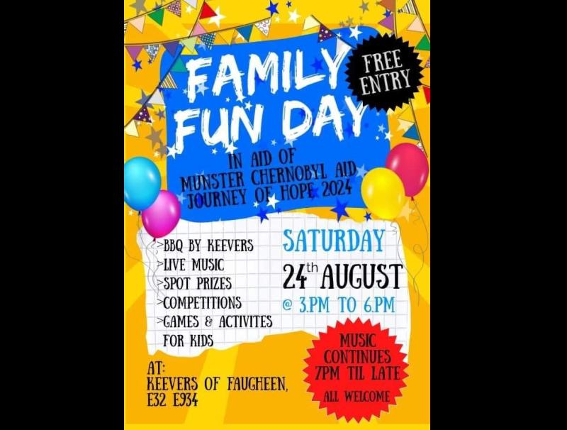 Fun day for all the family planned at Keevers in Faugheen 