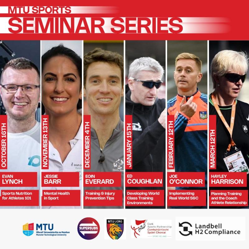 Tipperary dietician amongst guest speakers at MTU Sports Seminar series