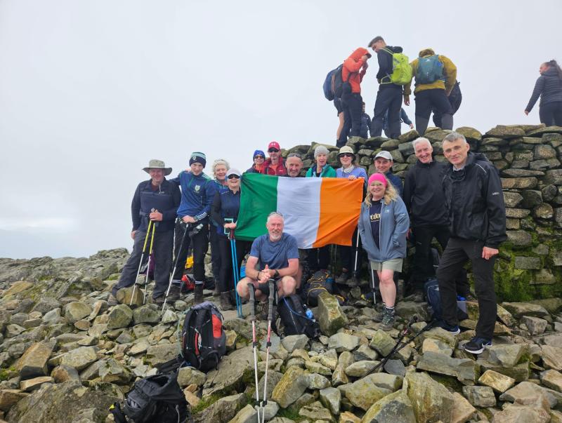Local Tipperary hiking group conquer massive mountain during UK trip